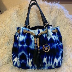 MICHEAL KORS MARINA TIE DYE TOTE